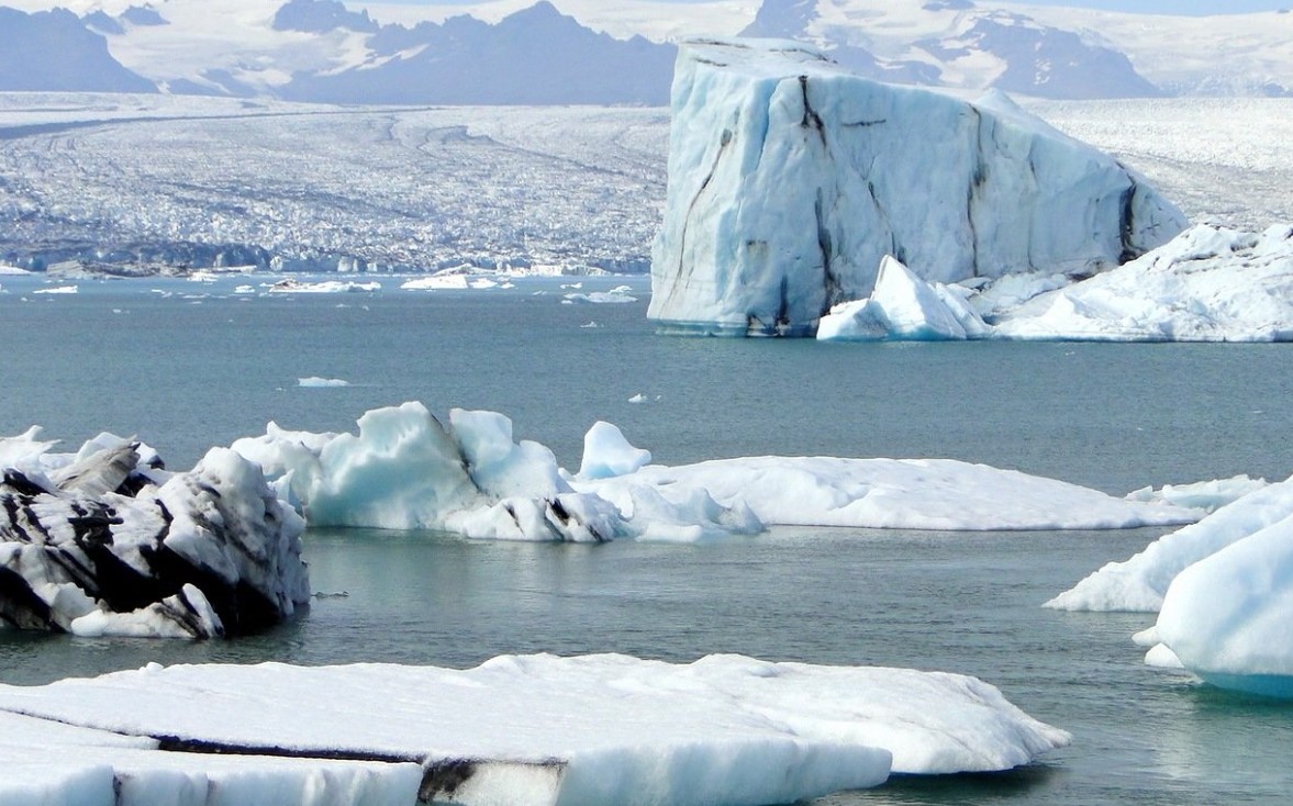 Jökulsárlón Glacier Lagoon en islandia