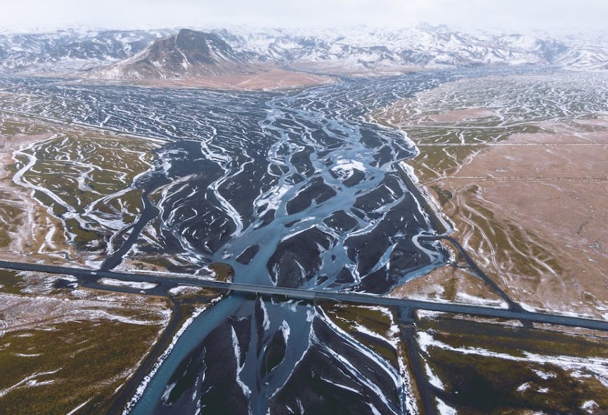 vista aérea islandia